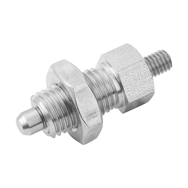 Indexing Plungers threaded pin, Style F, inch
